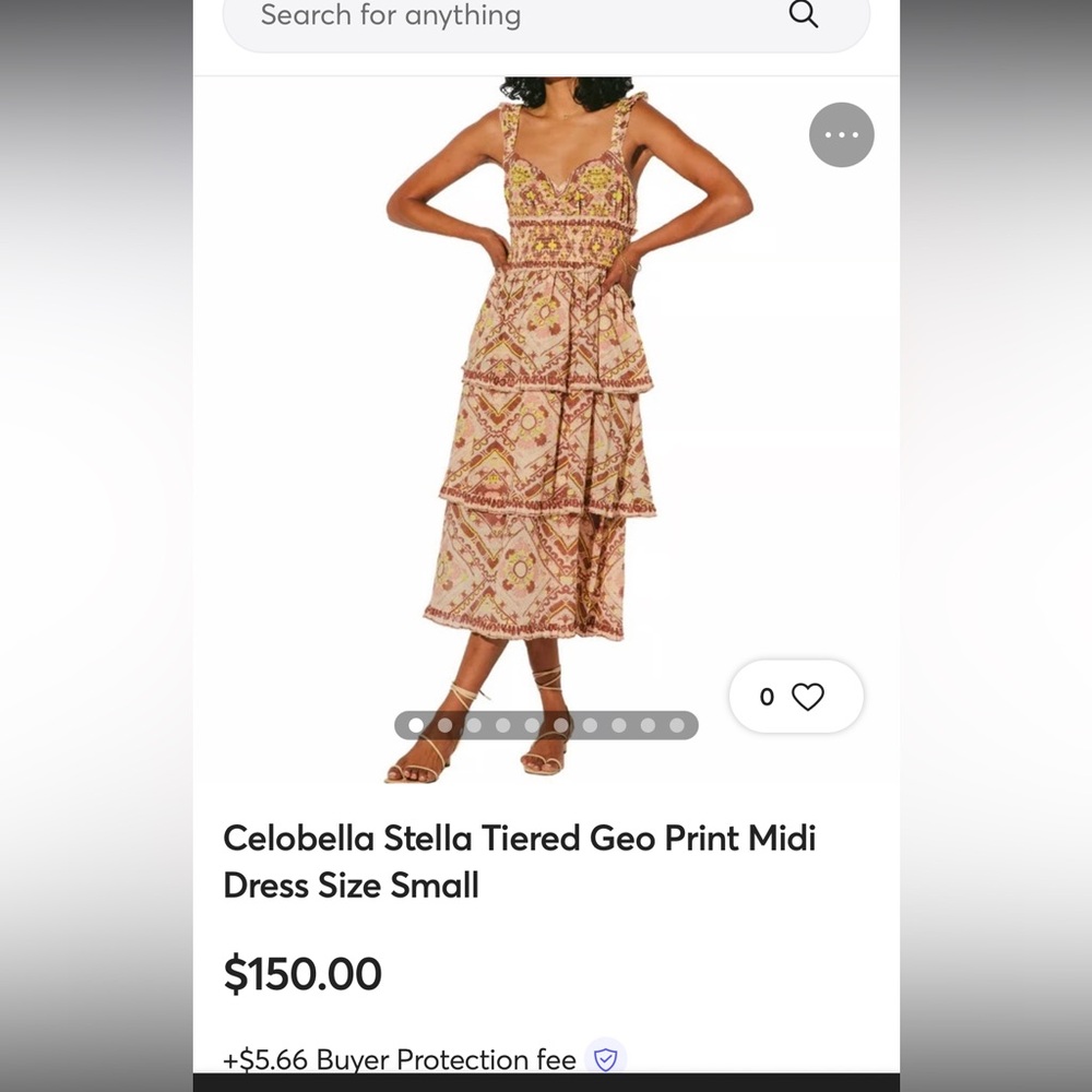 Bohemian Tiered Midi Dress